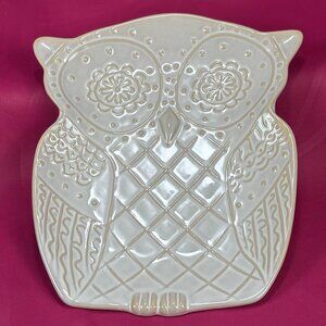 cute Indigo ceramic snack plate